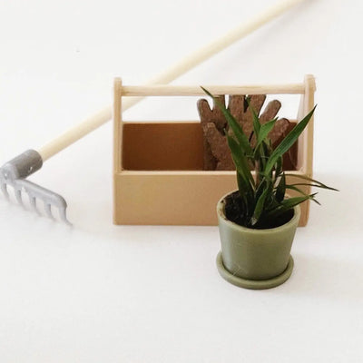 Small Potted Dollhouse Plant