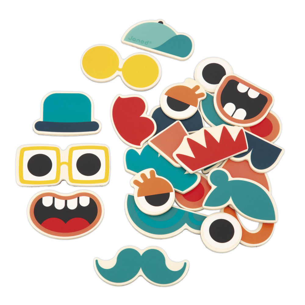 MIX AND MATCH PORTRAIT MAGNETS - 24PCS