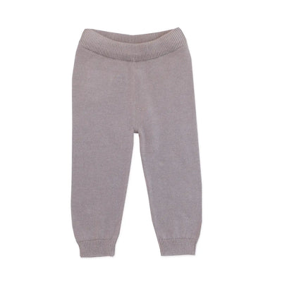 Milan Baby Legging Pants Sweater Knit Grey
