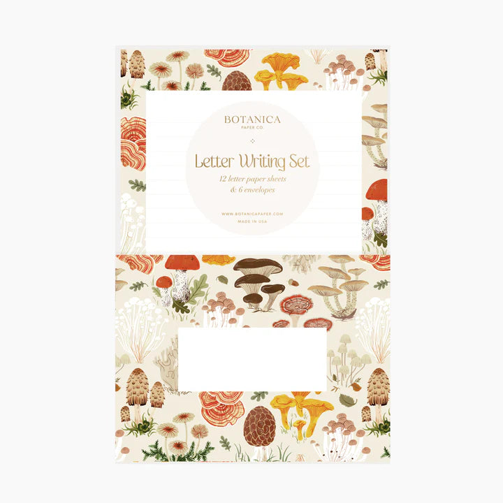 MUSHROOMS / LETTER WRITING SET