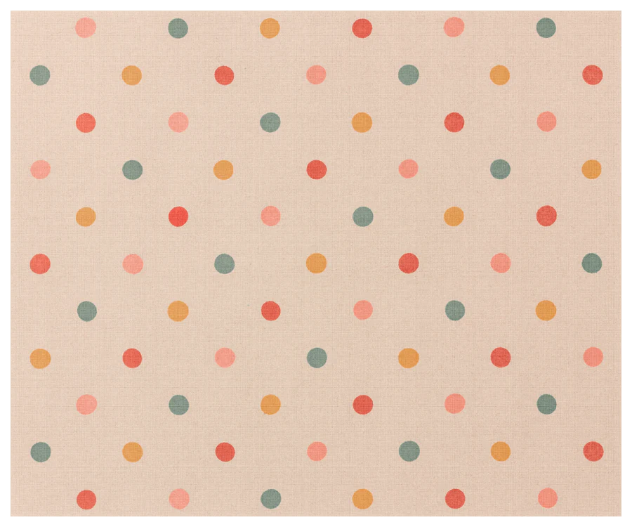 GIFTWRAP, MULTI DOTS - 10M