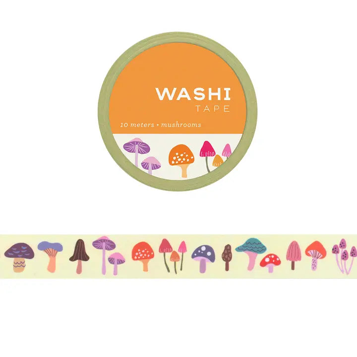 MUSHROOM WASHI TAPE