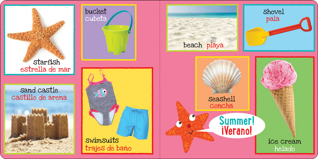 MY FIRST 101 WORDS BILINGUAL ENGLISH-SPANISH BOARD BOOK