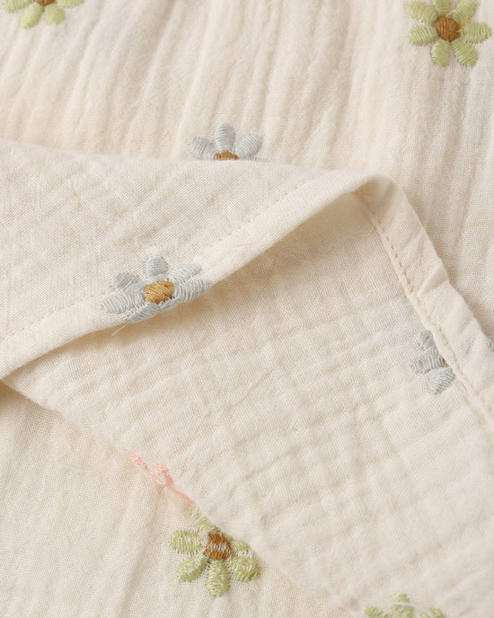 Marley Dress Embroidered Daisies