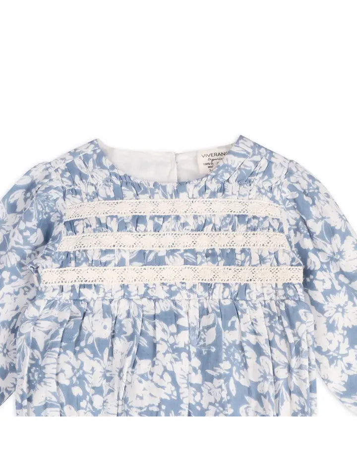 Mykonos Baby Romper & Headband Set - Organic Cotton