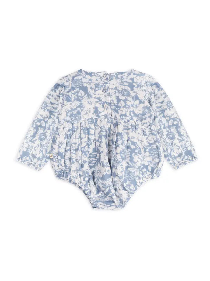 Mykonos Baby Romper & Headband Set - Organic Cotton