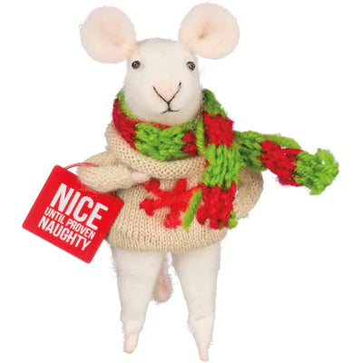 NAUGHTY NICE MOUSE CRITTER