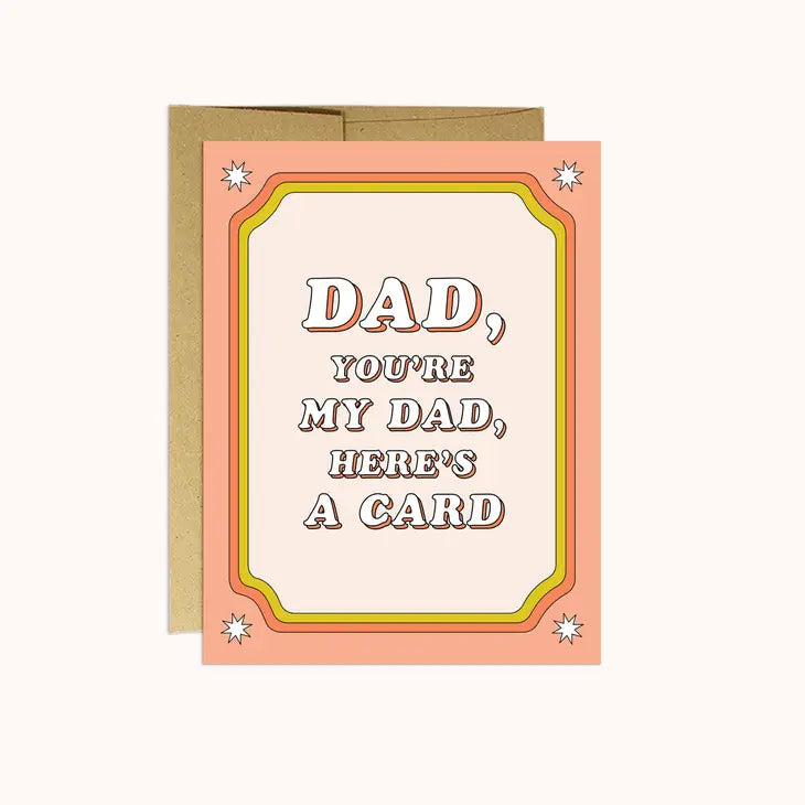 NO-NONSENSE DAD CARD