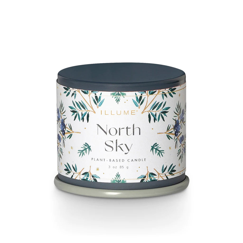 NORTH SKY DEMI VANITY TIN CANDLE
