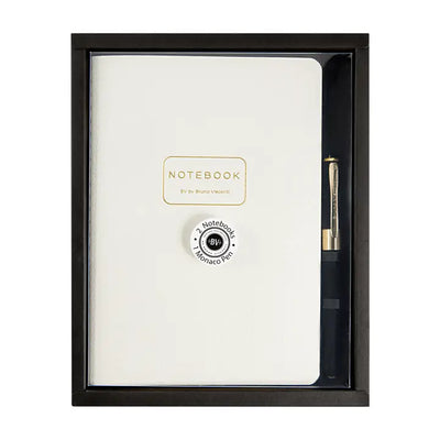 EXECUTIVE GIFT SET OF 3 - WHITE NOTEBOOK & PEN