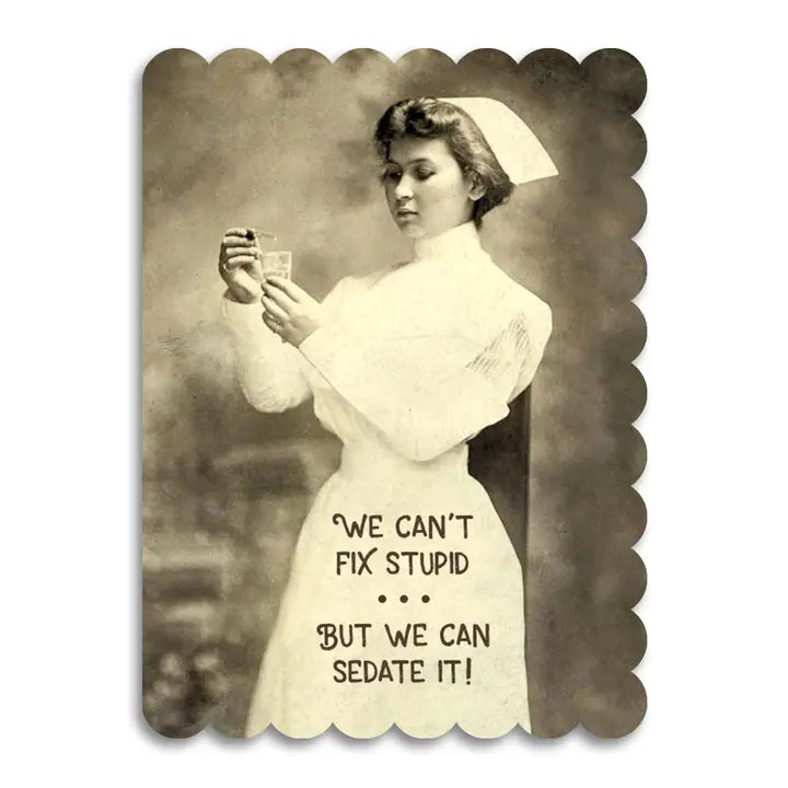 We Can't Fix Stupid Card