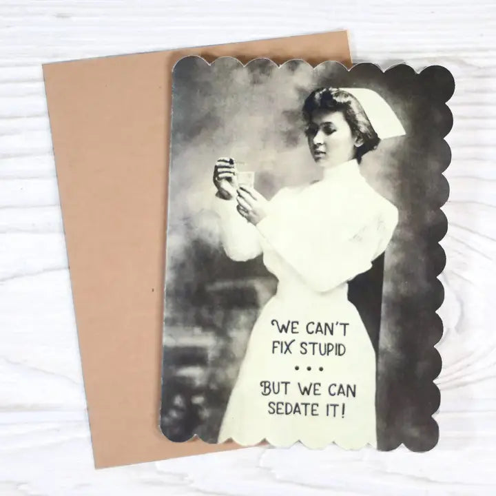 We Can't Fix Stupid Card