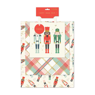NUTCRACKERS GIFT BAG SET OF 3