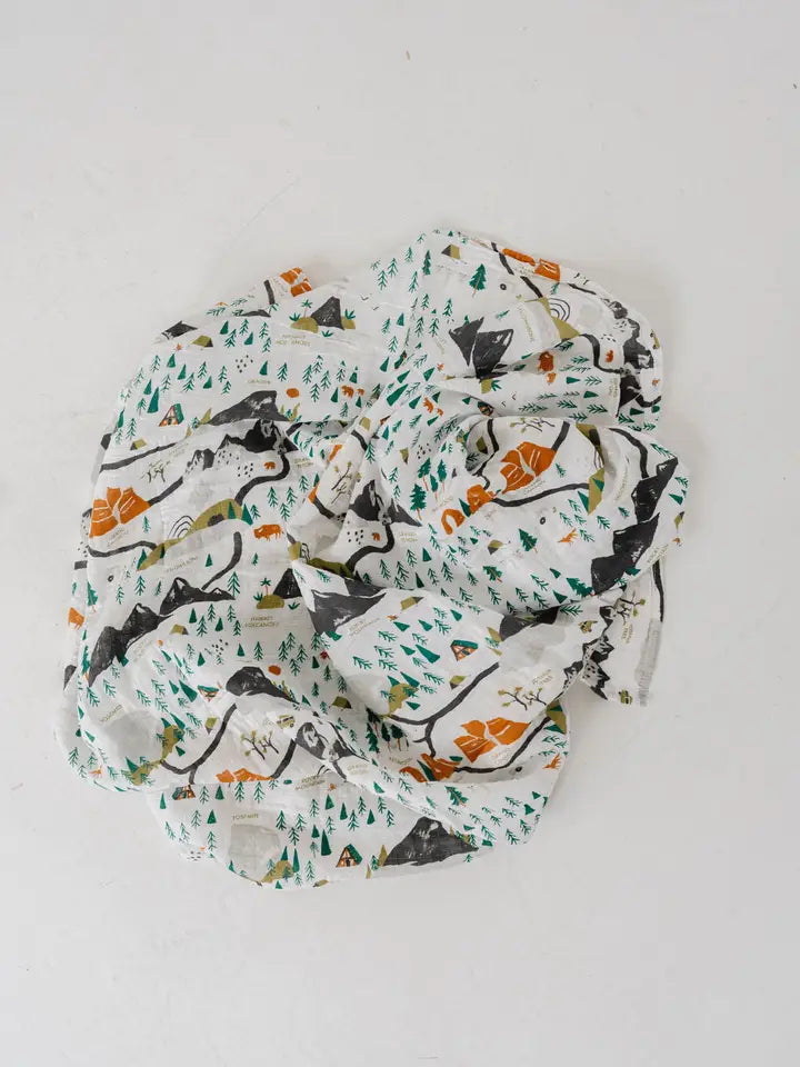National Parks Swaddle (Mini Pattern)
