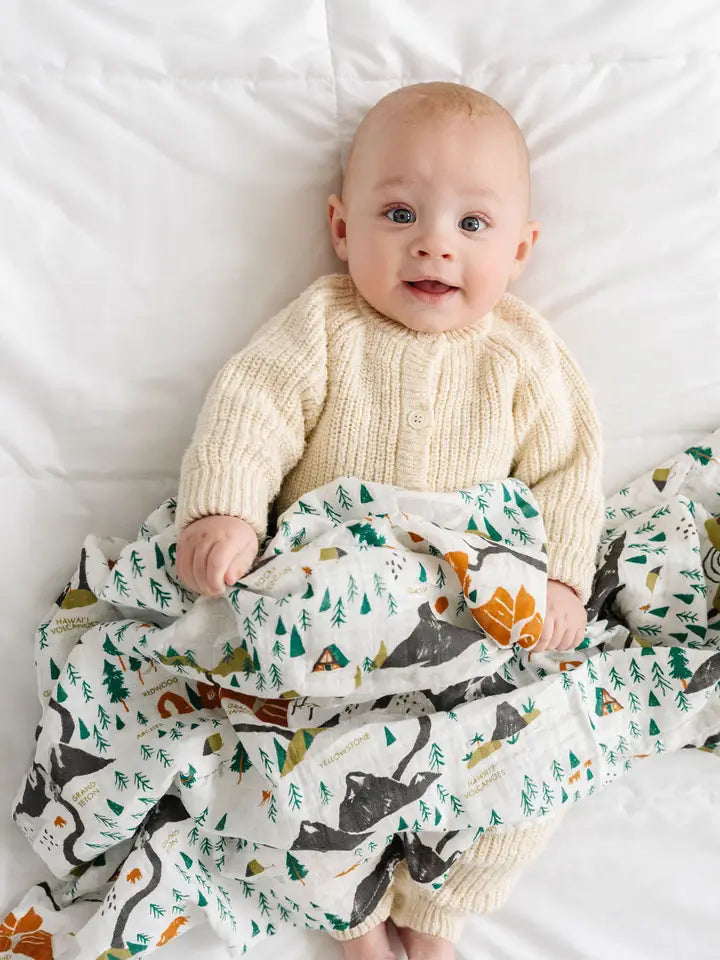 National Parks Swaddle (Mini Pattern)