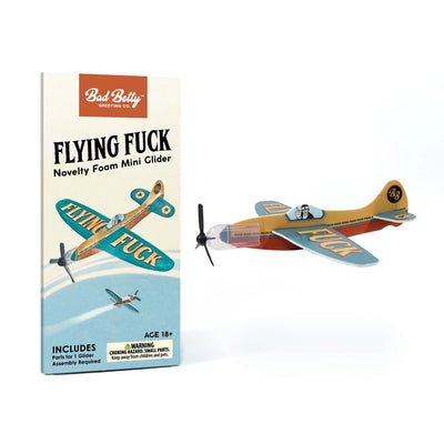 Novelty Toy Foam Glider Flying Fuck - Funny Gag Gift