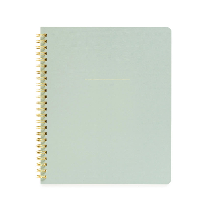 OFFICE GREEN SPIRAL NOTEBOOK
