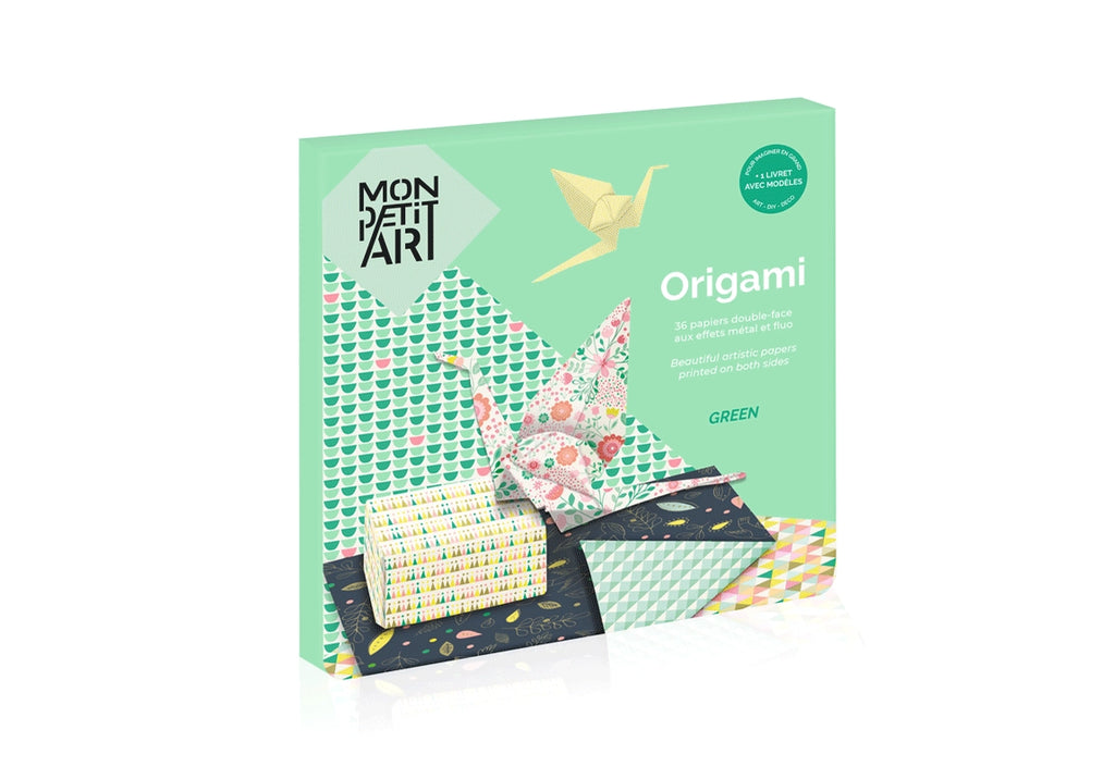 ORIGAMI KIT - GREEN BY MON PETIT ART