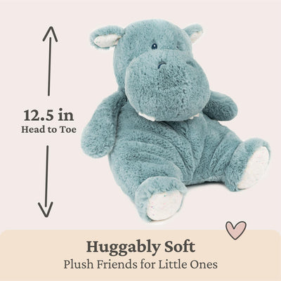 Oh So Snuggly Hippo Plush 12.5