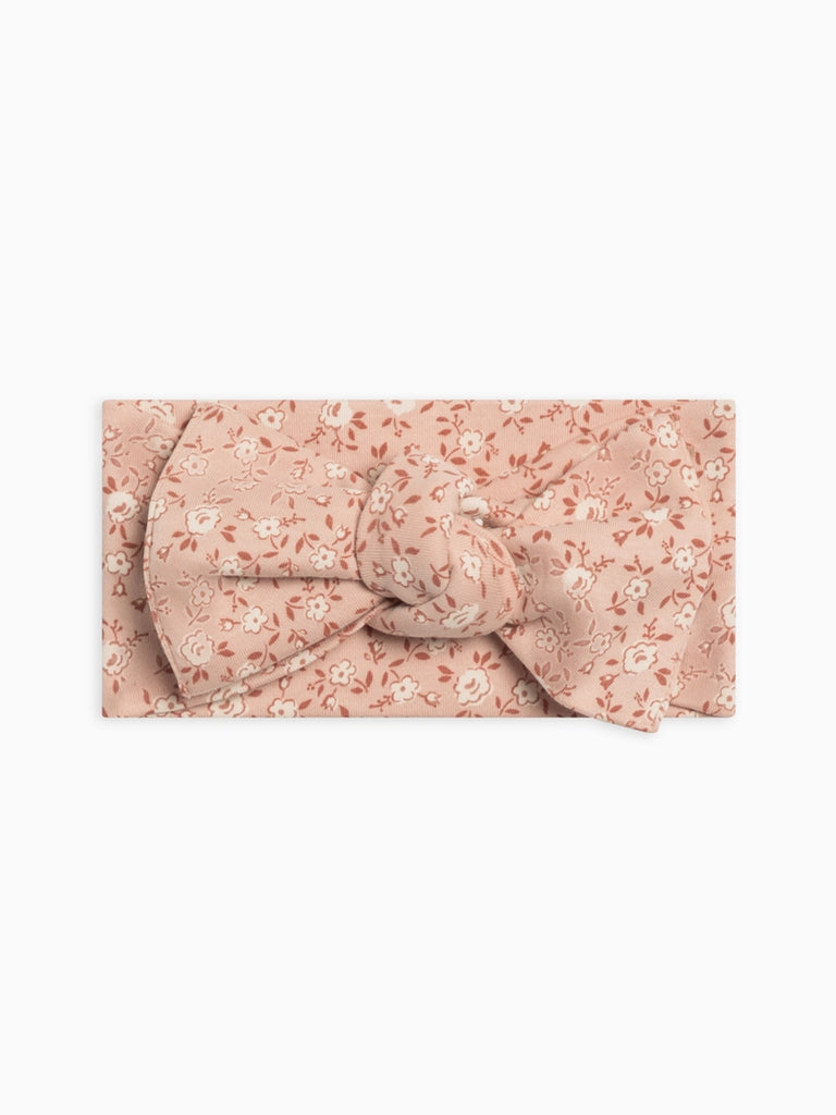 Organic Baby Hattie Knot Bow Wrap
