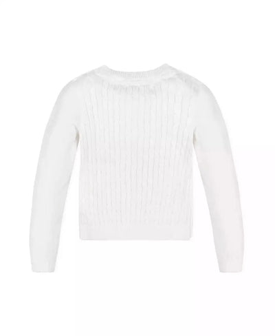 Organic Cable Cardigan Sweater