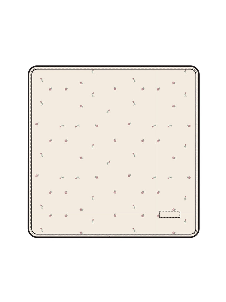 Organic Pointelle Swaddle Blanket - Pia Floral