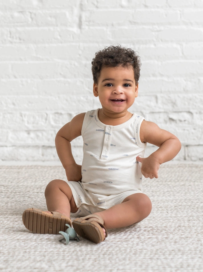 Organic Baby Nile Romper
