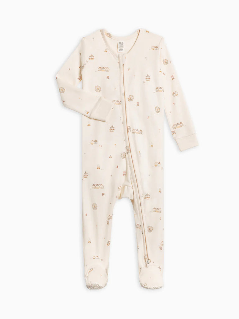 ORGANIC BABY PEYTON ZIPPER SLEEPER