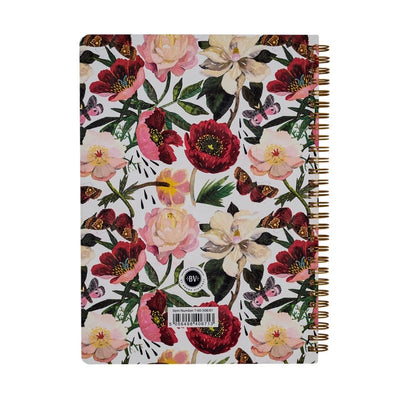 SPIRAL NOTEBOOK PEONIES