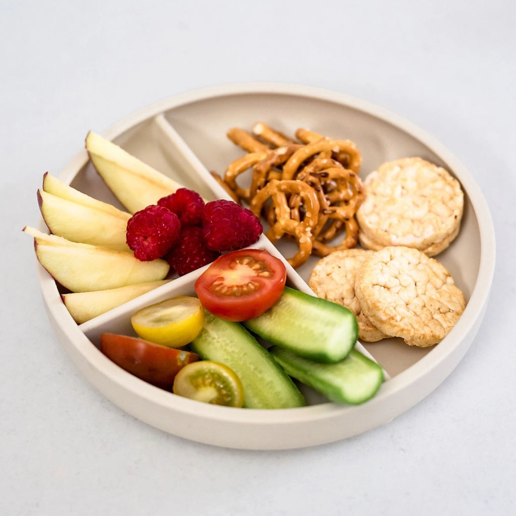 Bogo Suction Divider Plate & Spoon Set
