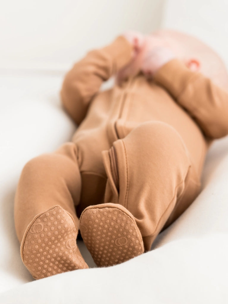 ORGANIC BABY PEYTON ZIPPER SLEEPER