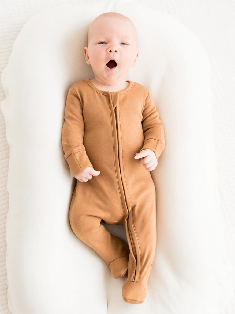 ORGANIC BABY PEYTON ZIPPER SLEEPER