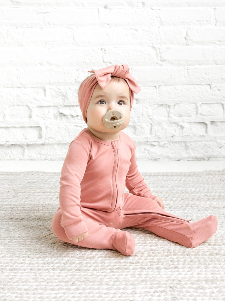 ORGANIC BABY PEYTON ZIPPER SLEEPER