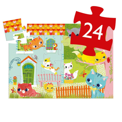 PACHAT AND FRIENDS 24PC SILHOUETTE JIGSAW PUZZLE
