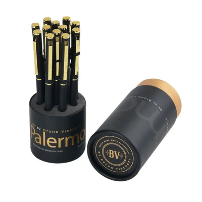 PALERMO PENS BLACK AND GOLD