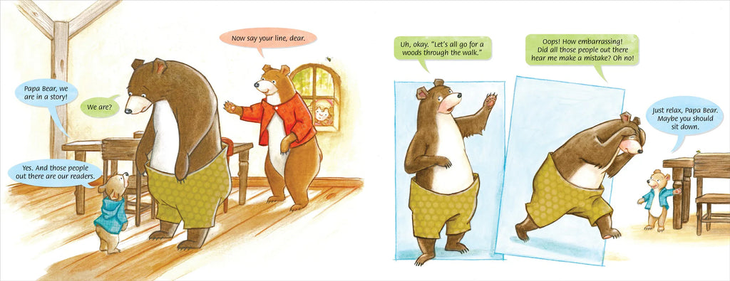 PAPA BEAR'S PAGE FRIGHT