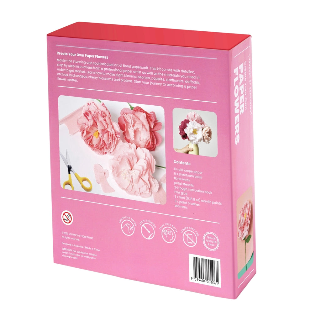 PAPER FLOWER MAKING KIT