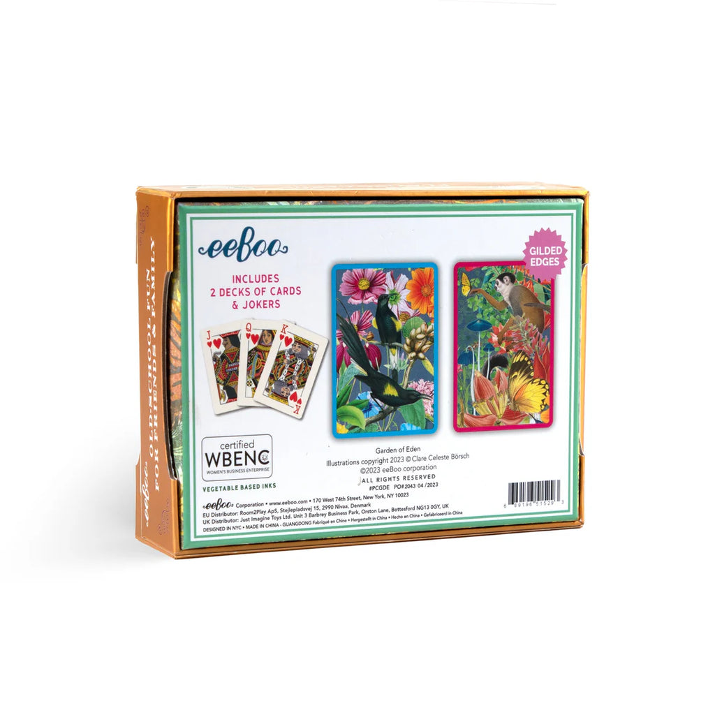 GARDEN OF EDEN PLAYING CARDS
