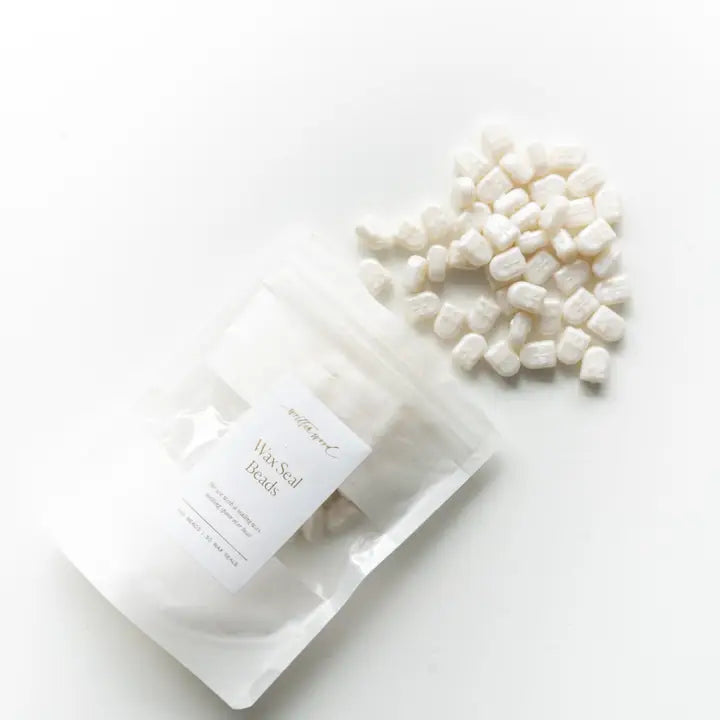 PEARL WHITE WAX BEADS FOR WAX SEALS