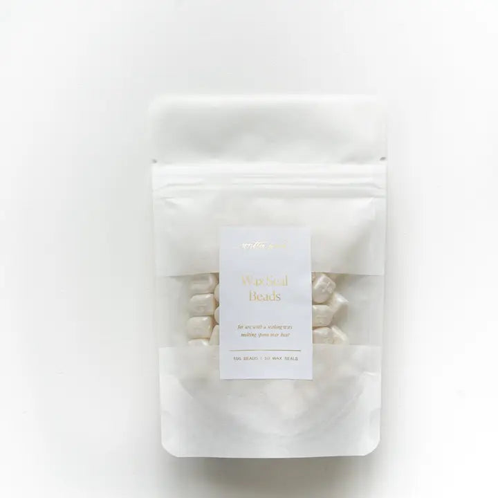 PEARL WHITE WAX BEADS FOR WAX SEALS
