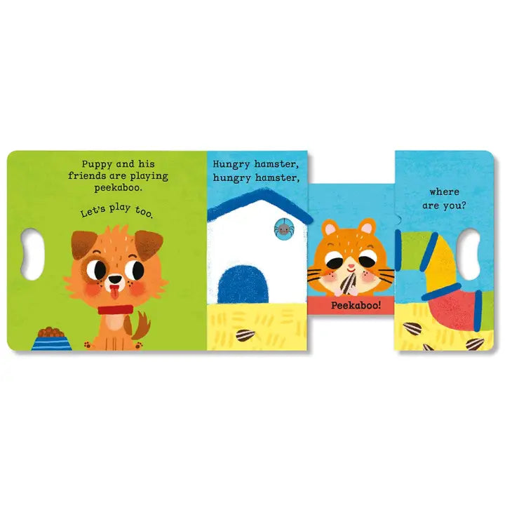 PUPPY, PUPPY PEEKABOO (PEEKABOO GRAB-AND-PULL BOOKS)
