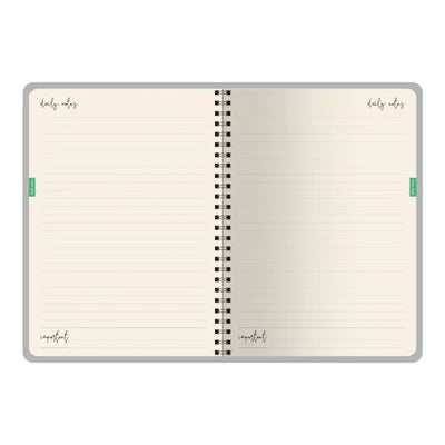 SPIRAL DAILY PLANNER - PEONY