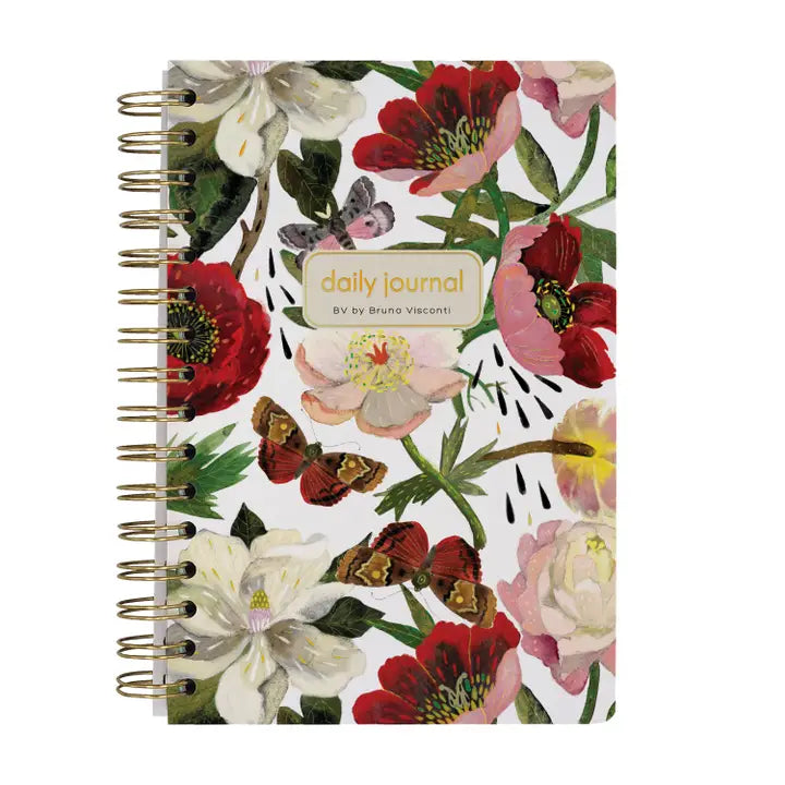 SPIRAL DAILY PLANNER - PEONY