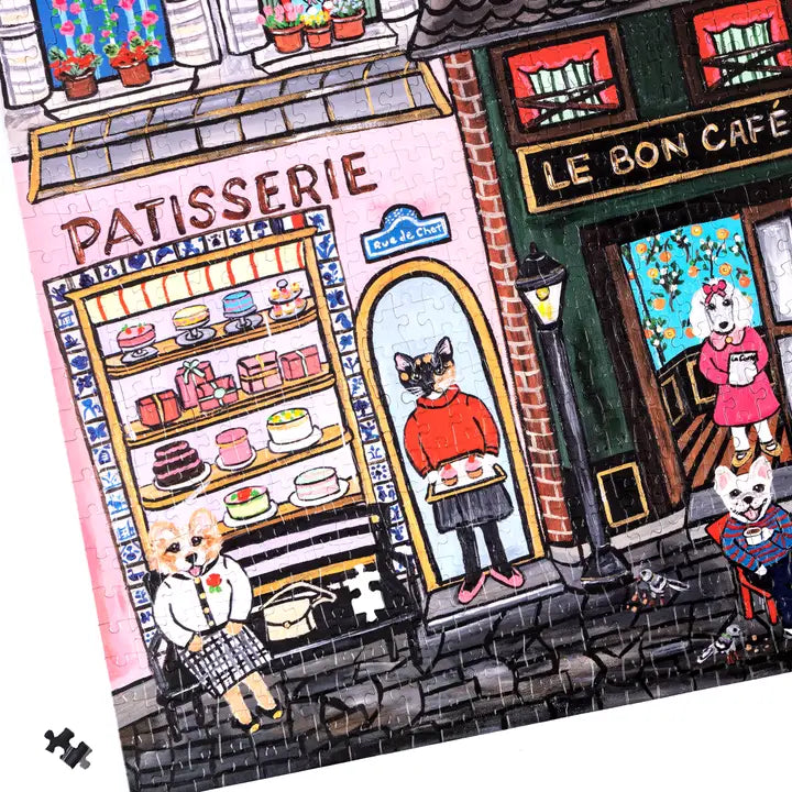 PETS IN PARIS 1,000-PIECE JIGSAW PUZZLE