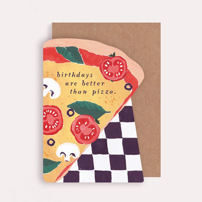 PIZZA SLICE BIRTHDAY CARD