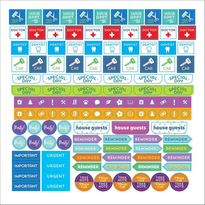 Plan It! A Sticker Book For All Your Productivity Needs