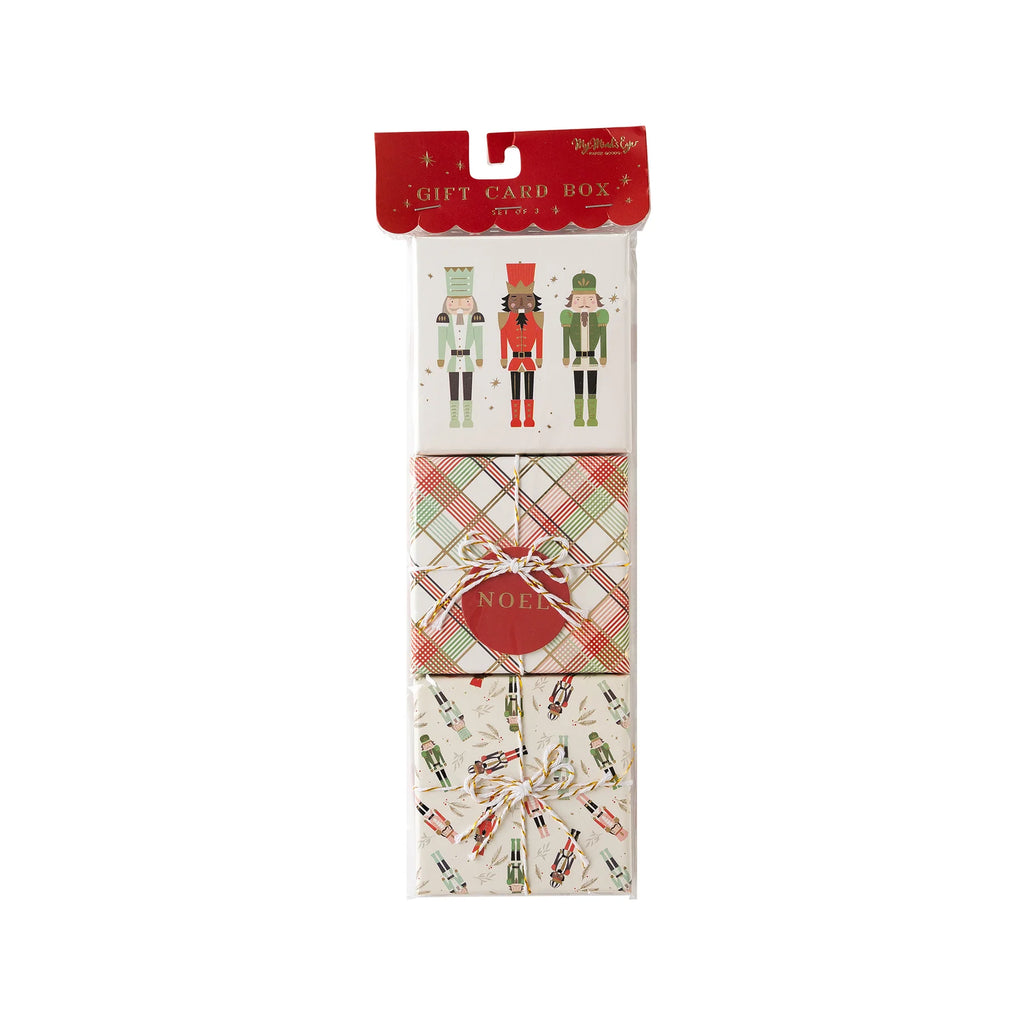 Nutcracker Gift Card Boxes