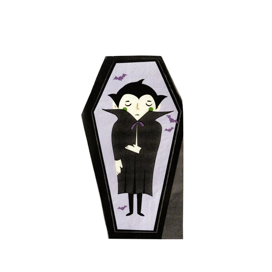 DRACULA SHAPED PAPER DINNER NAPKIN
