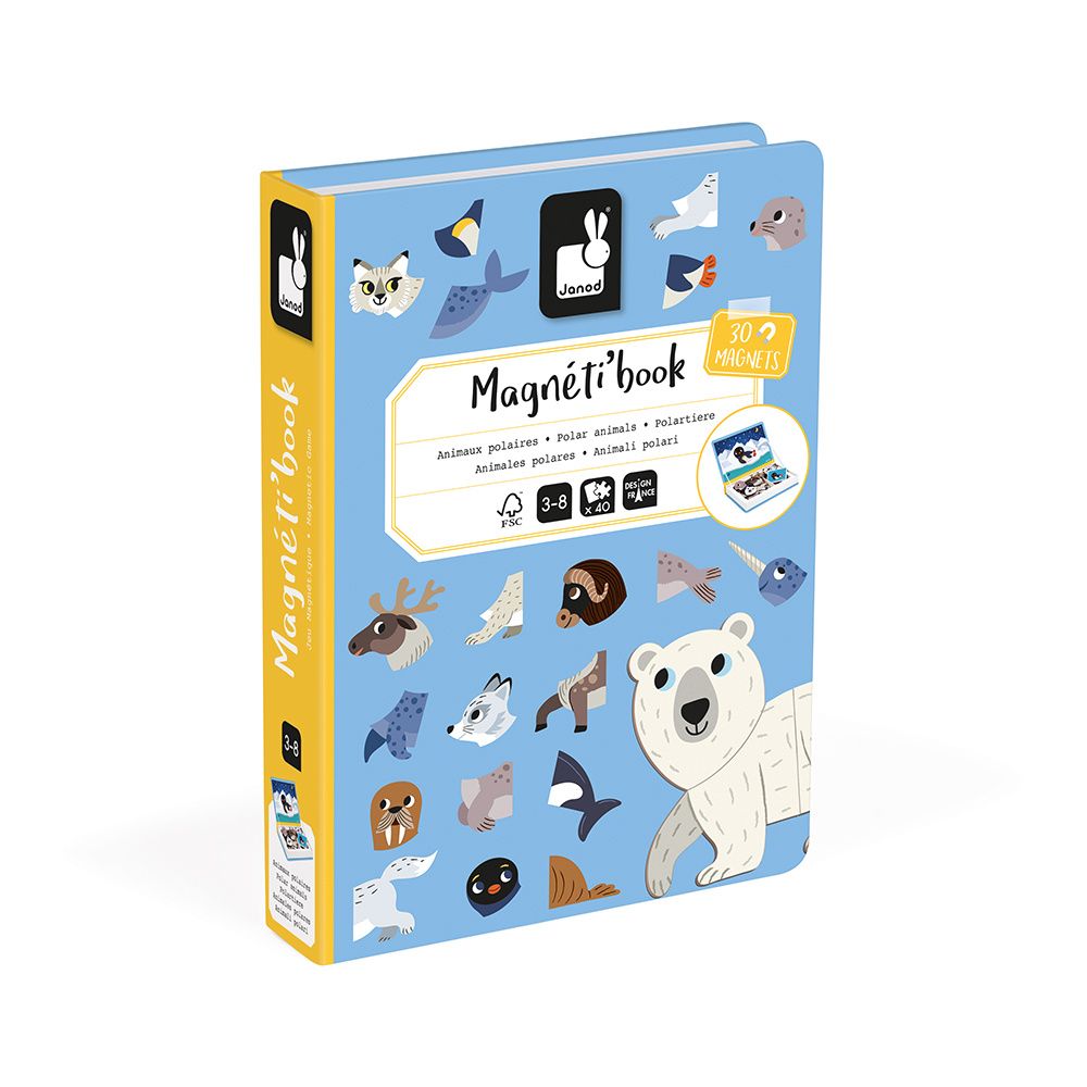 MAGNETI'BOOK - POLAR ANIMALS
