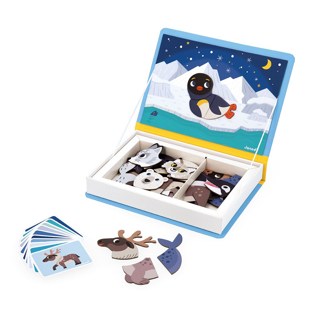 MAGNETI'BOOK - POLAR ANIMALS